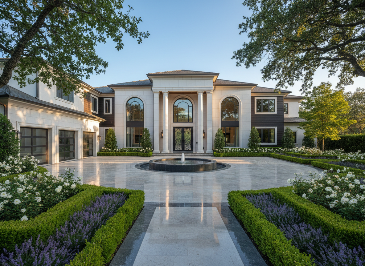 Luxury home exterior