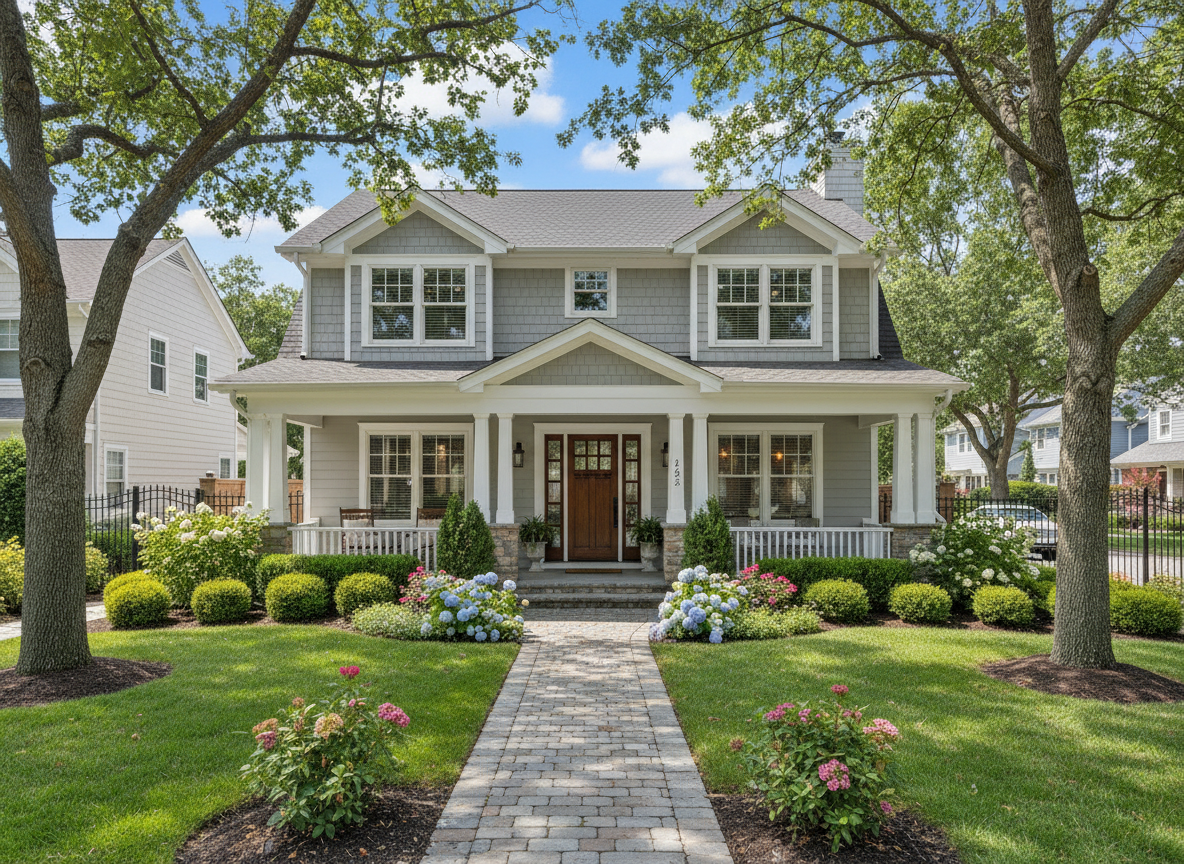 Single family home in the DMV